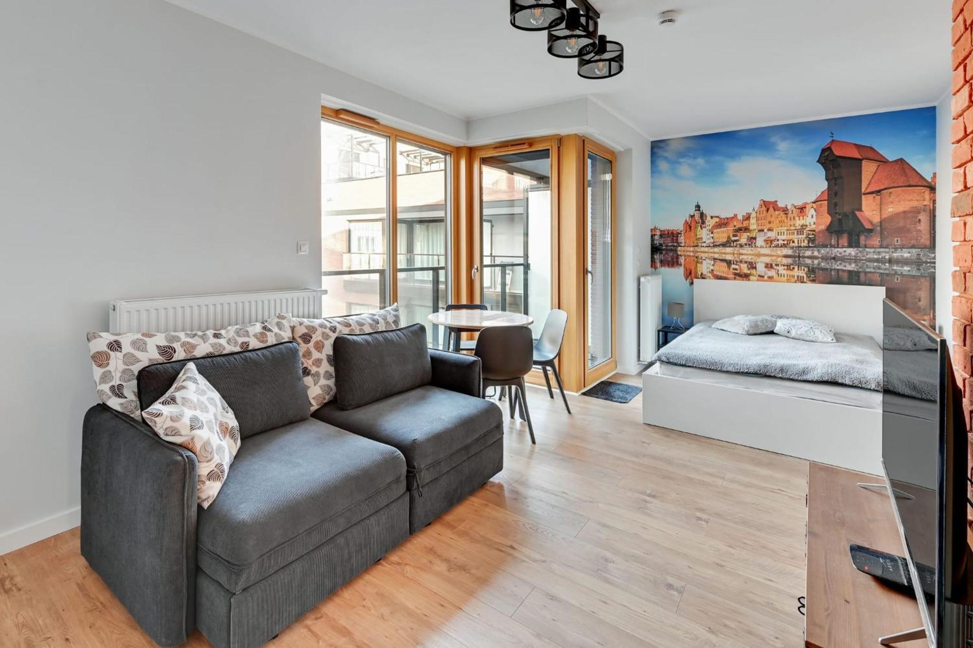 Riverside Nadmotlawie Apartments Gym & Sauna Gdańsk Kültér fotó